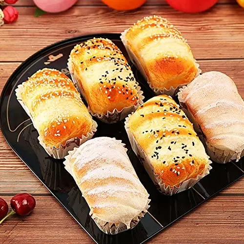 

6Pcs Artificial Cake Fake Simulation Realistic Food Imitation Faux Replica Cake Bread Dessert for Home Kitchen Party Decoration