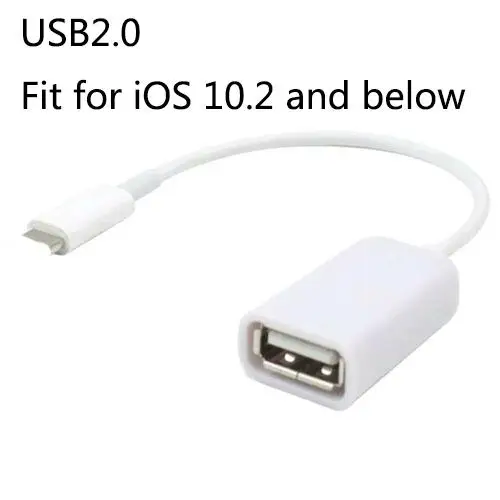 Переходник штекер-гнездо USB 8pin для Apple Lighting Кабель-адаптер Usb Камеры iPhone 5 5s 6 6s Plus 7 |