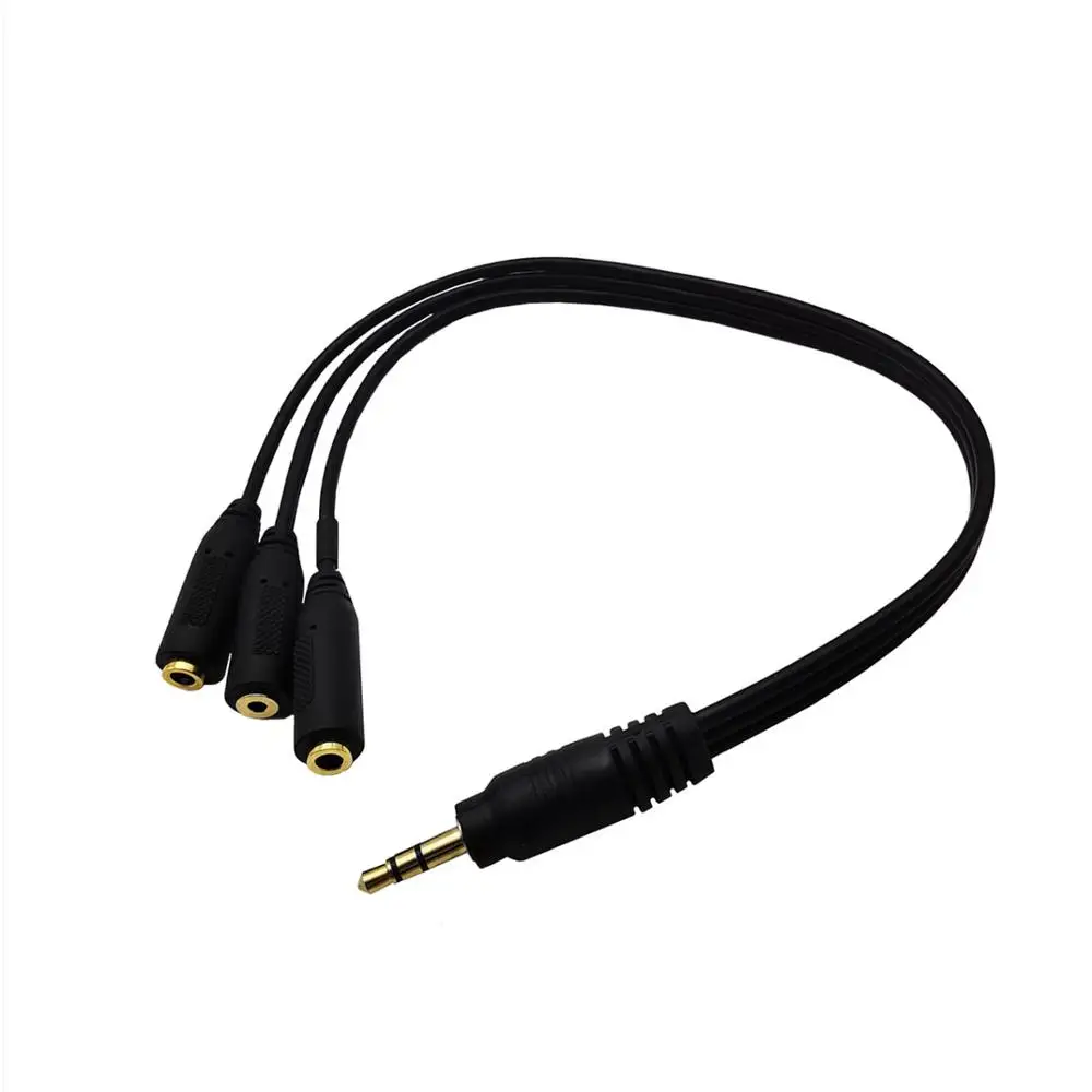 Splitter Cable 3.5mm 1 To 3 4 5 Stereo Plug Male 1/8" Jack Female Input Output Audio | Компьютеры и офис