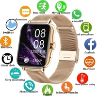 music bluetooth phone smart watch men waterproof sport fitness watch health tracker weather display 2021 new smart watches woman