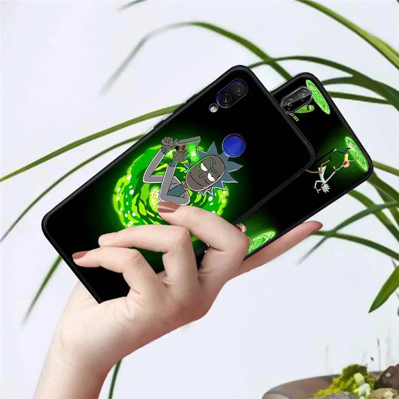 Аниме Рик и Морти мультфильм аниме чехол для Xiaomi Redmi Note 7 7A 6 Pro 6A 5A Prime Mi A1 5X A2 Lite 6X4X5 плюс Pocophone F1