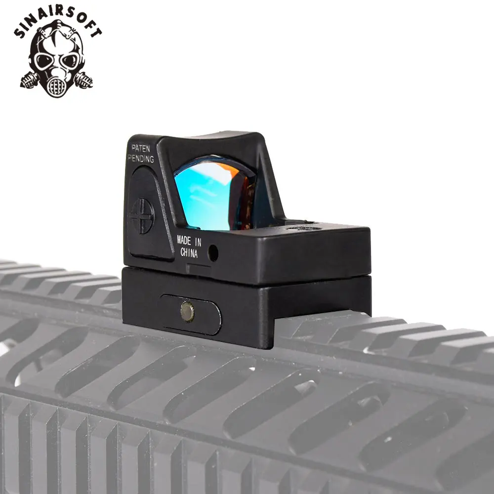 SINAIRSOFT мини RMR Red Dot прицел Тактический Регулируемый для страйкбола охоты | Спорт и