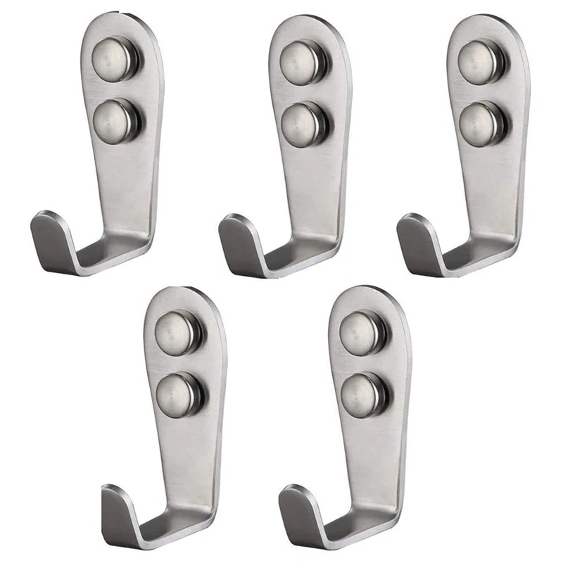 

Крючок из нержавеющей стали, крючок для одежды и шляпы, крючок для полотенец для кухни, ванной комнаты, металлический крючок