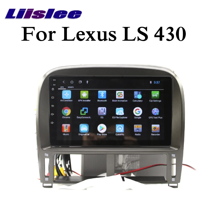 LiisLee Автомобильный мультимедийный gps Hi-Fi аудио Радио стерео для Lexus LS 430 LS430 XF30 2000~ 2006 стиль CarPlay навигация NAVI