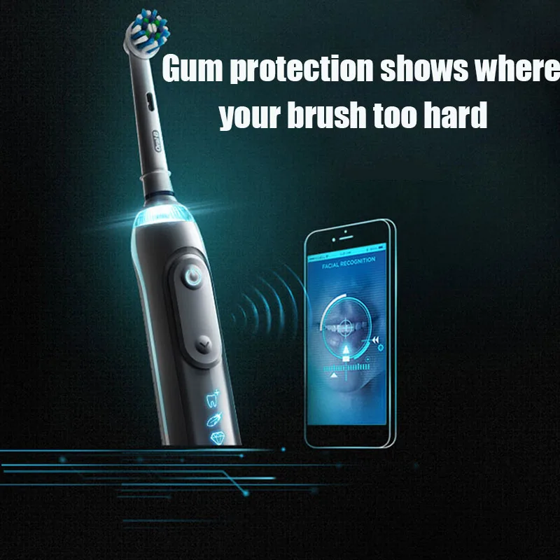 Электрическая зубная щетка Oral B iBrush 9000 Глубокая чистка полости рта