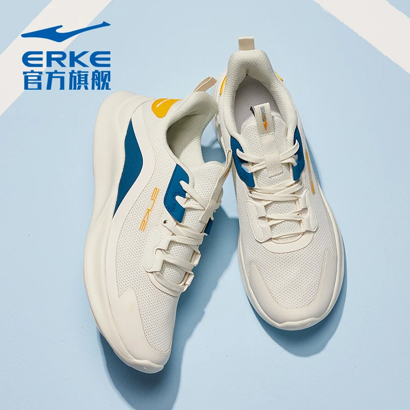 

Hongxing Erke men's running shoes summer 2021 new simple sports shoes wear-resistant, light and cushioned running shoes