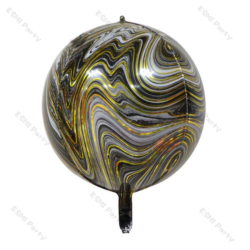 Guirnalda de globos de color blanco y negro mate, cadena para decoraci&oacute;n de fiesta de cumplea&ntilde;os DIY, arco de Globos de Oro cromado, accesorio de decoraci&oacute;n de boda, 196 piezas-5