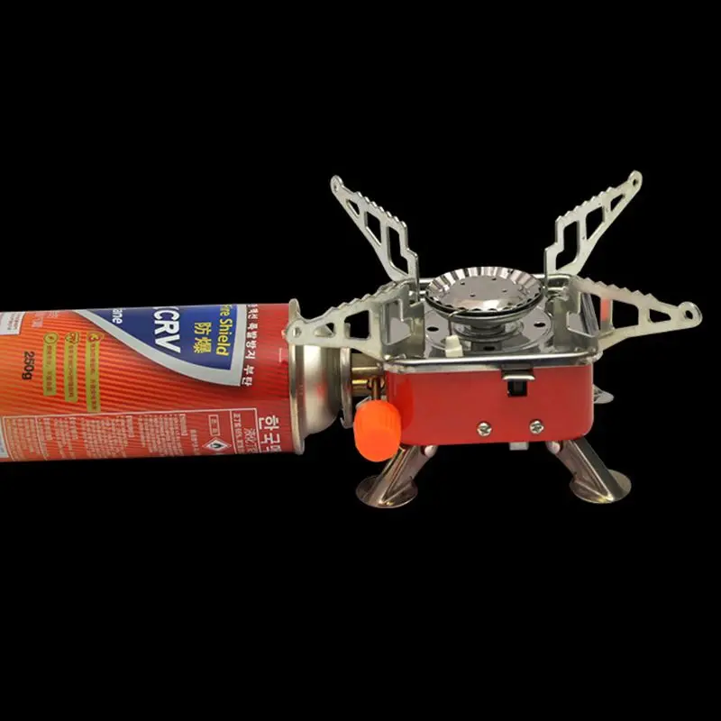 Новая мини плита для кемпинга складная уличная газовая портативная