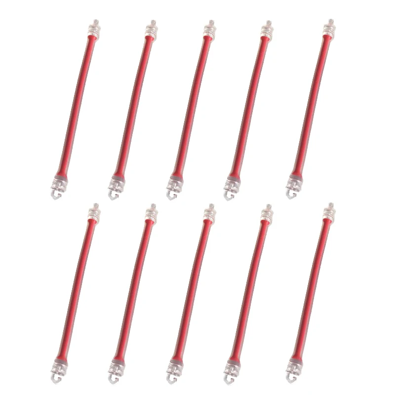 

10Pcs Long Shape Hook Silicone Tennis Racket Vibration Dampener Shock Absorber