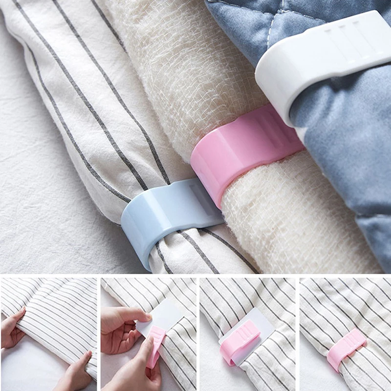 8 шт. держатель для простыни с зажимом захват пододеяльника без иглы зажим