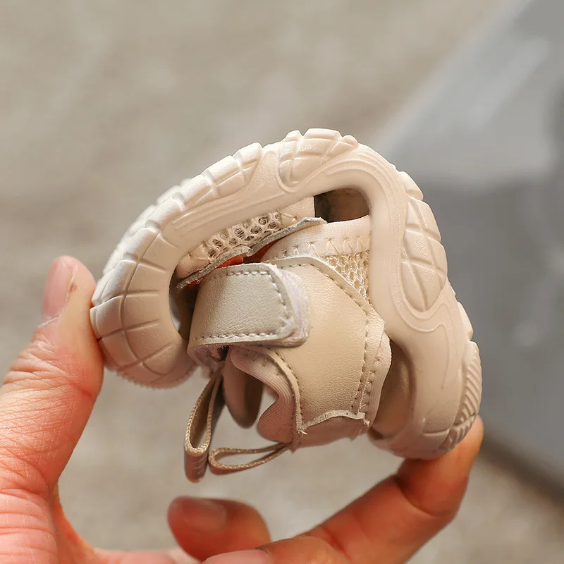 

12-14cm Brand Mesh Boys Girls Toddler Summer Shoes,Closed Toe Sports Sandals Baby Girl,Pink Beige Black Toddler Sandals Girl Boy