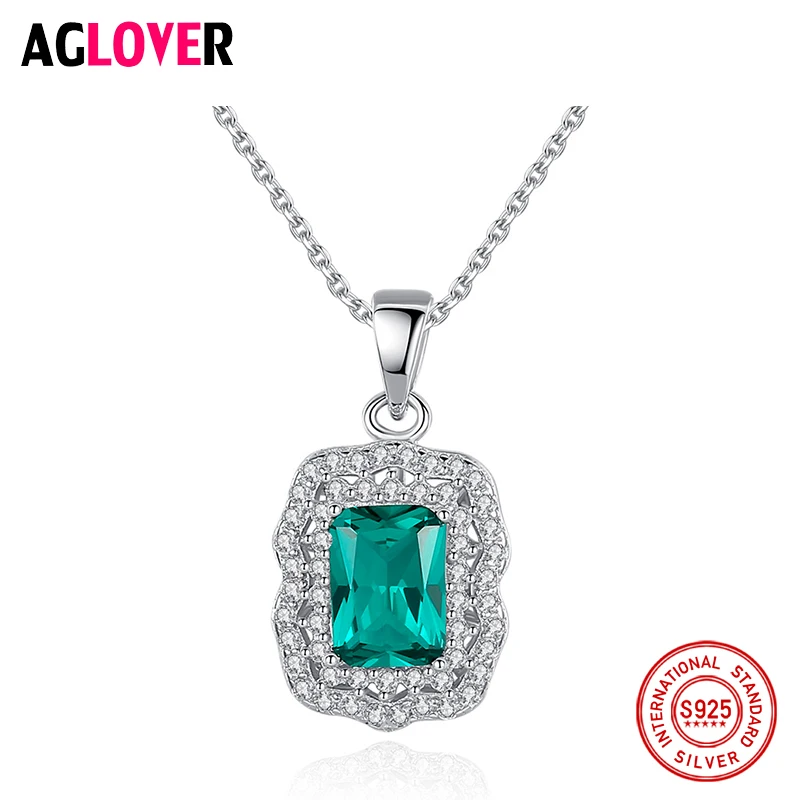 2020 Новая горячая Распродажа 925 пробы серебро Цепочки и ожерелья Роскошная