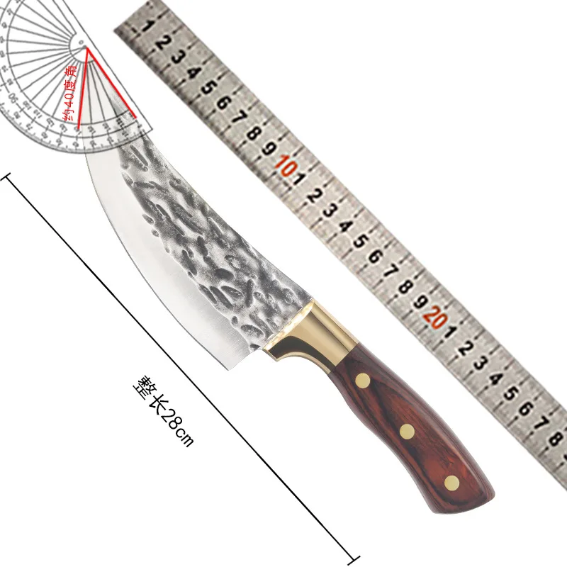 Нож без косточек и кожи с Медной головкой ручкой мясница для уничтожения рыбы