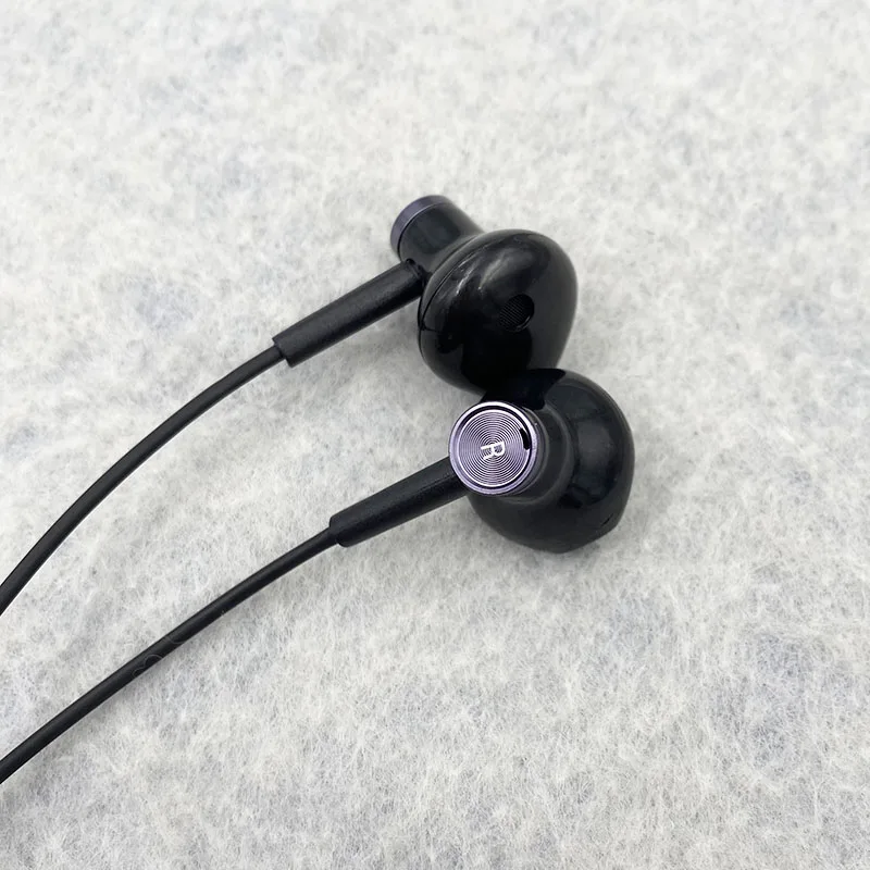 Наушники-вкладыши с USB-разъемом для Xiaomi Mi 11 10 Pro 10T Lite 9S гибридные Внутриканальные