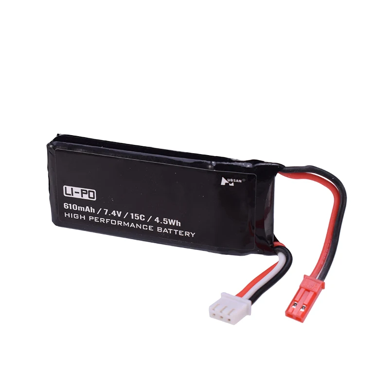 7 4 в 610 мАч Lipo батарея 15C 4.5WH для Hubsan X4 H502E H502S H216A RC самолет Квадрокоптер Дрон части |