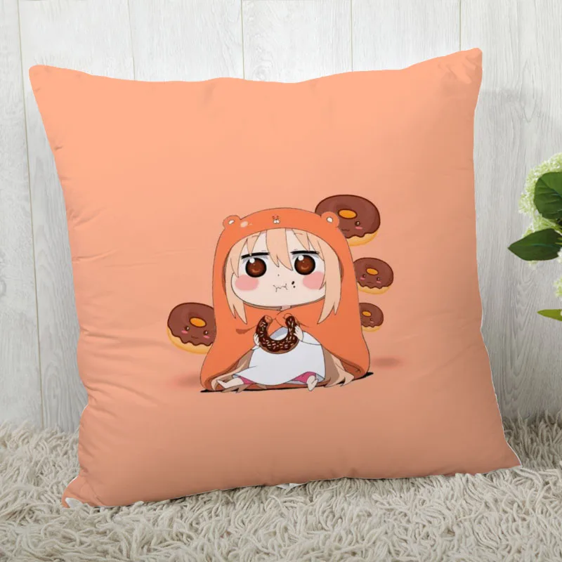 Высококачественный персонализированный аниме Himouto! Квадратный чехол для подушки