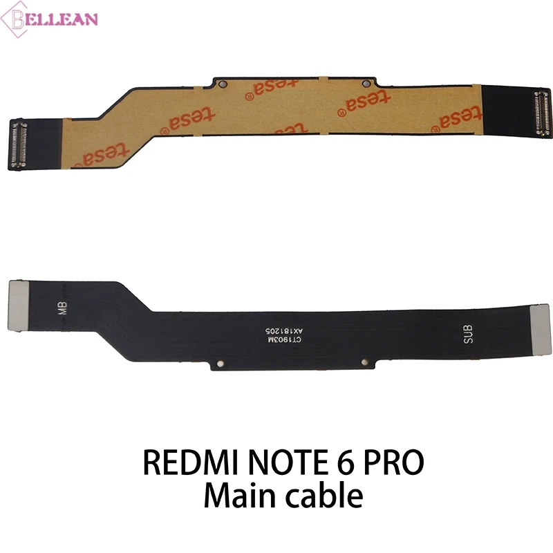 Шлейф HH для зарядного устройства Xiaomi Redmi Note 6 Pro USB док разъем с аудиоразъемом