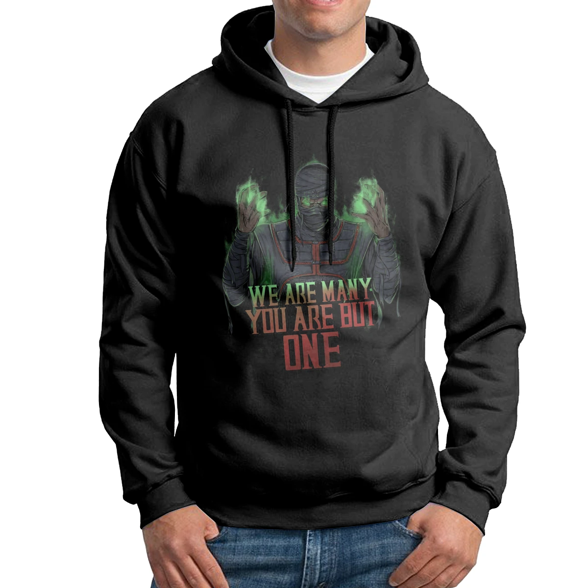 

Awesome Hoodies Men's Ermac Pure Cotton Sweatshirt Adult Pullovers