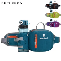 running waist bag chest outdoor jogging gym sport fitness water bottle pouch fanny belt pack cycling phone holder case bag x445b
