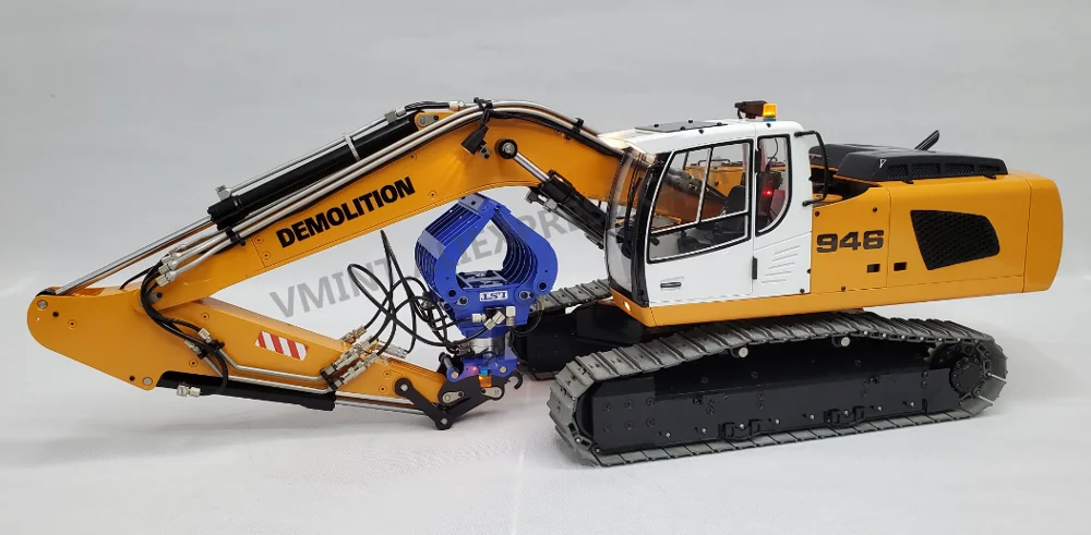1/14 RC пульт дистанционного управления металлический гидравлический экскаватор