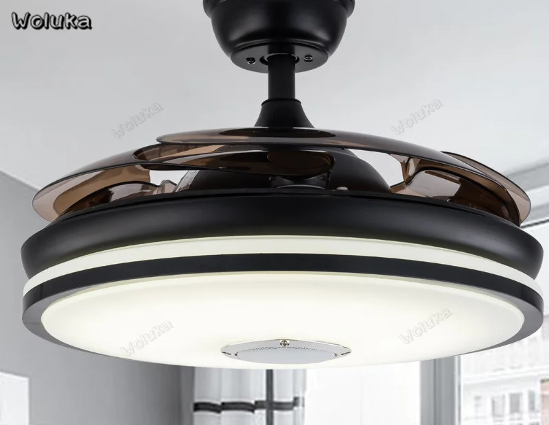 Скандинавский ультратонкий потолочный вентилятор современный минималистичный