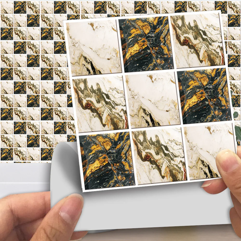 Современная мозаика матовая мраморная художественная плитка наклейка для
