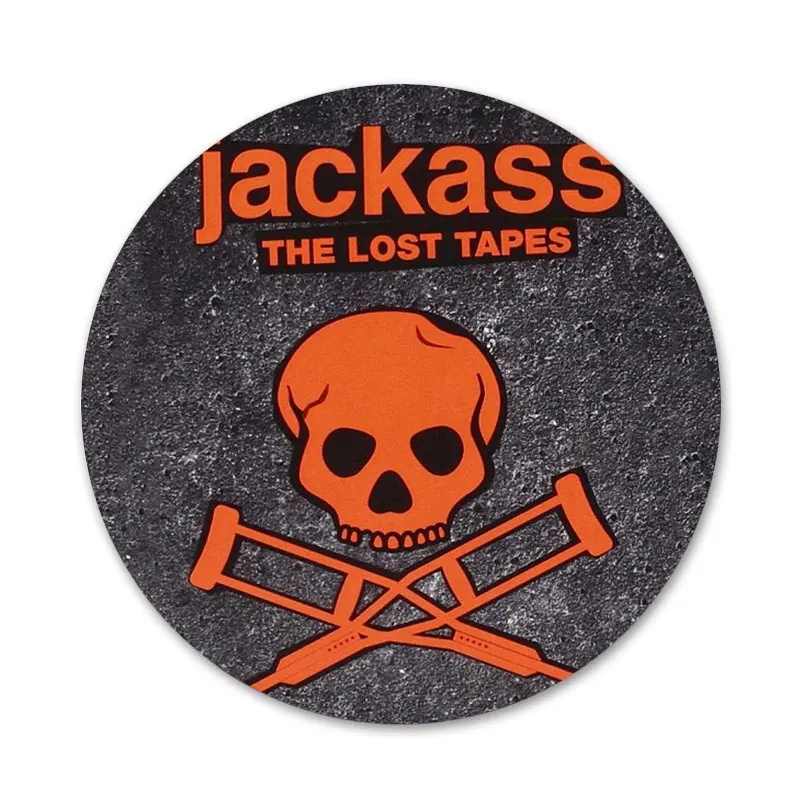 Jackass ленты потерянные Значки для одежды рюкзака украшение подарок | Дом и сад