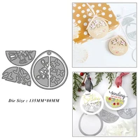 oval label tag frame metal cutting dies for diy scrapbook album paper card decoration crafts embossing 2021 new dies