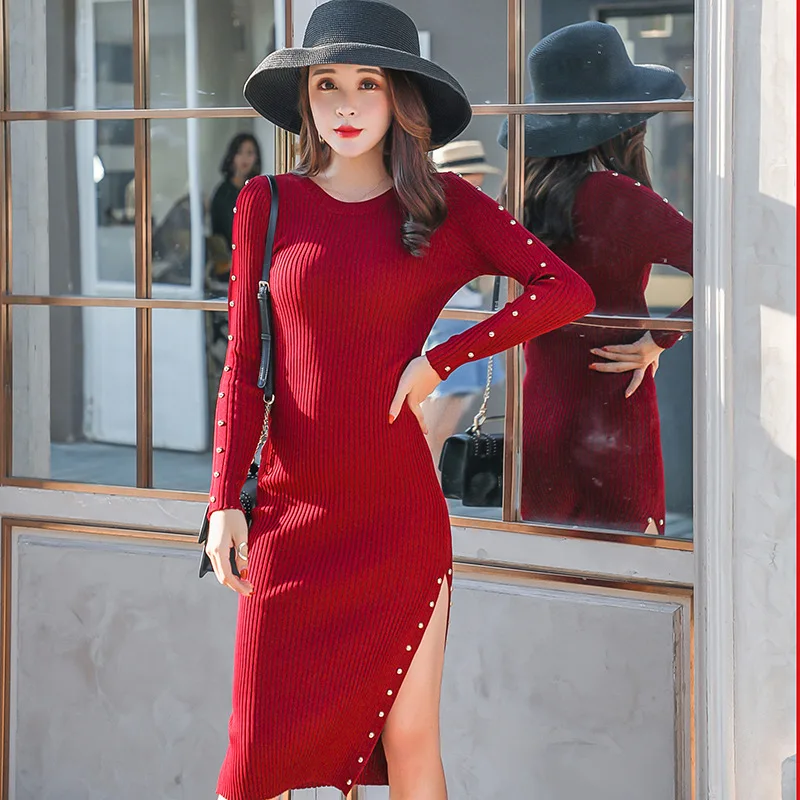 Облегающее сексуальное вечернее платье карандаш средней вечерние Ны с запахом