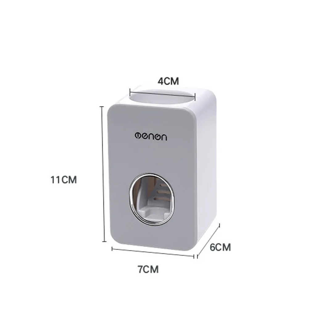 Домашний дозатор зубной пасты Hogar автоматический настенный держатель