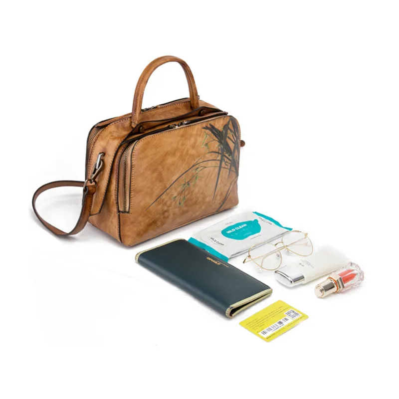 Pyaterochka Дизайнерская Женская Повседневная сумка в китайском стиле винтажная