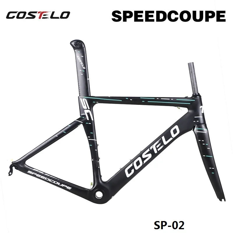 Costelo Speedcoupe карбоновая рама для шоссейного велосипеда Costelo велосипедная Рама Bicicleta карбоновая рама 48 51 54 56 - Цвет: SP-02