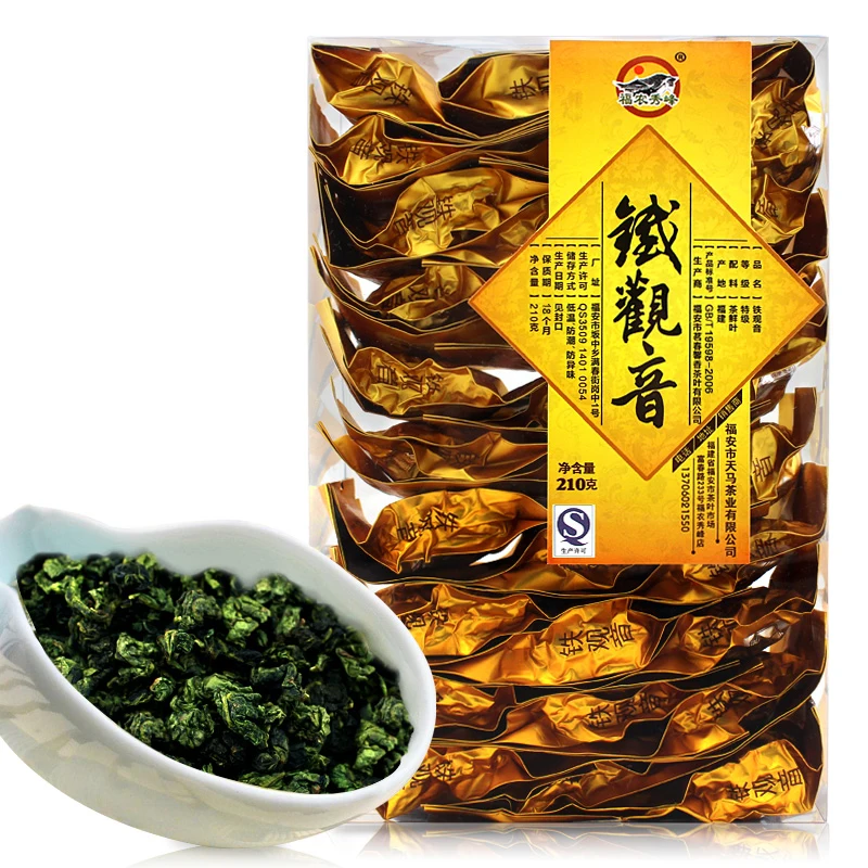 Высококачественный чай Luzhou Type Fujian Tiekuanyin Tieguanyin зеленый Guan Yin Oolong натуральный