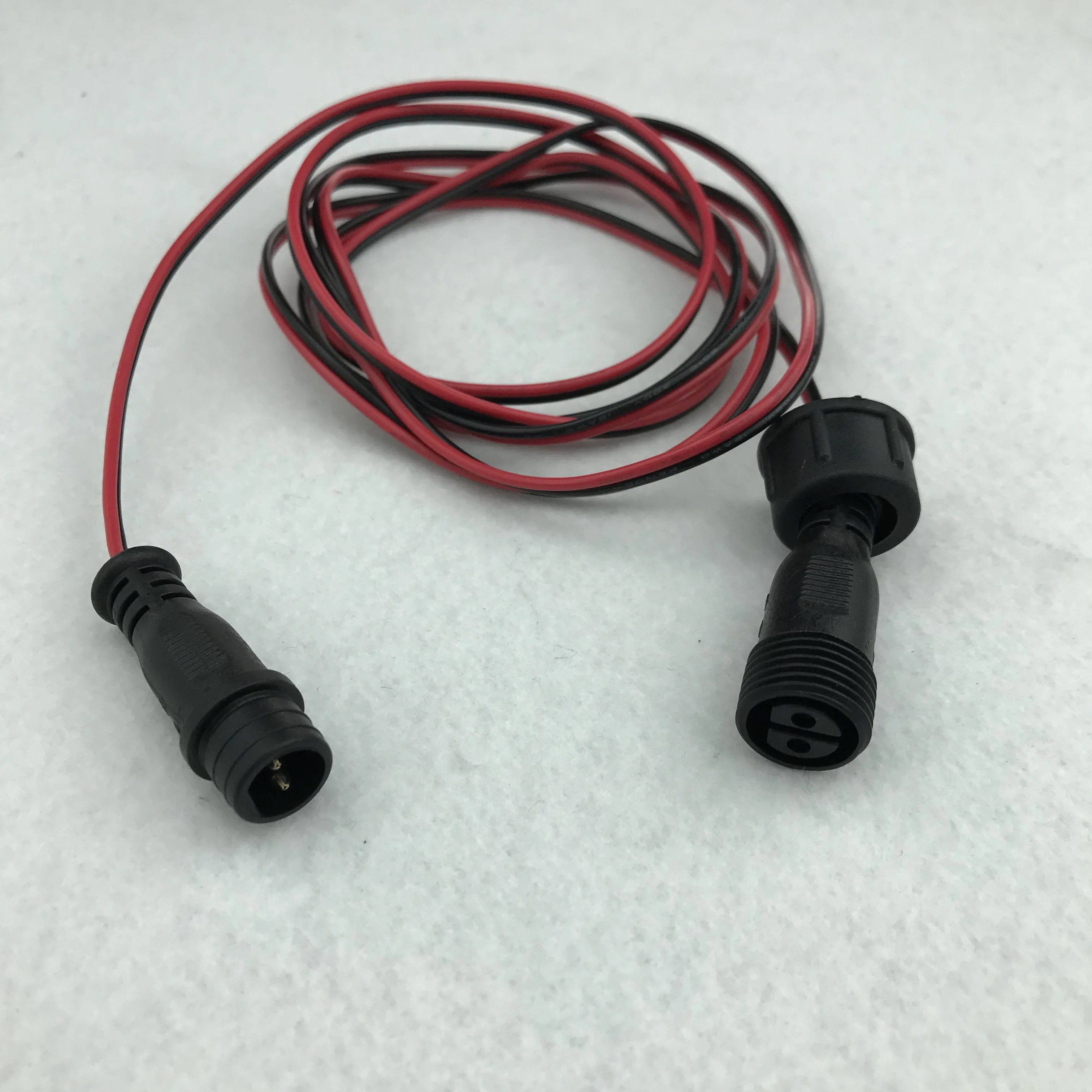 13 5 мм Тип красный/черный плоский 18AWG 2 ядра водонепроницаемый Удлинительный