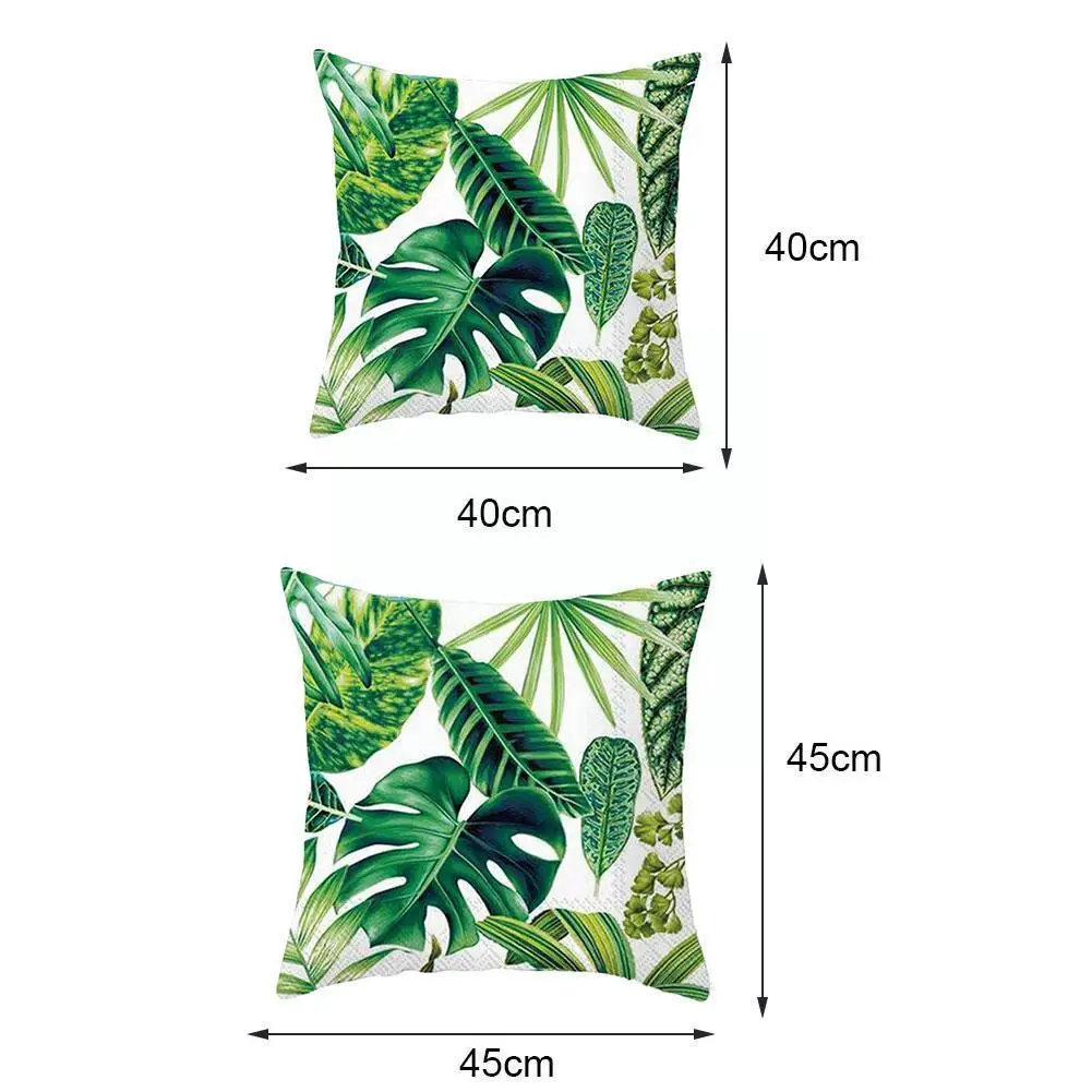 

1PC Summer Fresh Mint Green Throw Pillow Case Cushion Decorative Chair For Home Pillowcases Covers Sofa U1W7