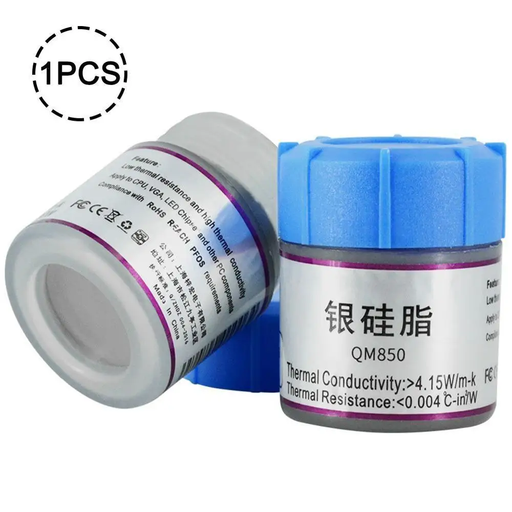 5g QM850 Chipset Desktop PC Heat Guide GPU Conductive Silicone Grease Laptop CPU Cooling Compound Thermal Paste Computer |