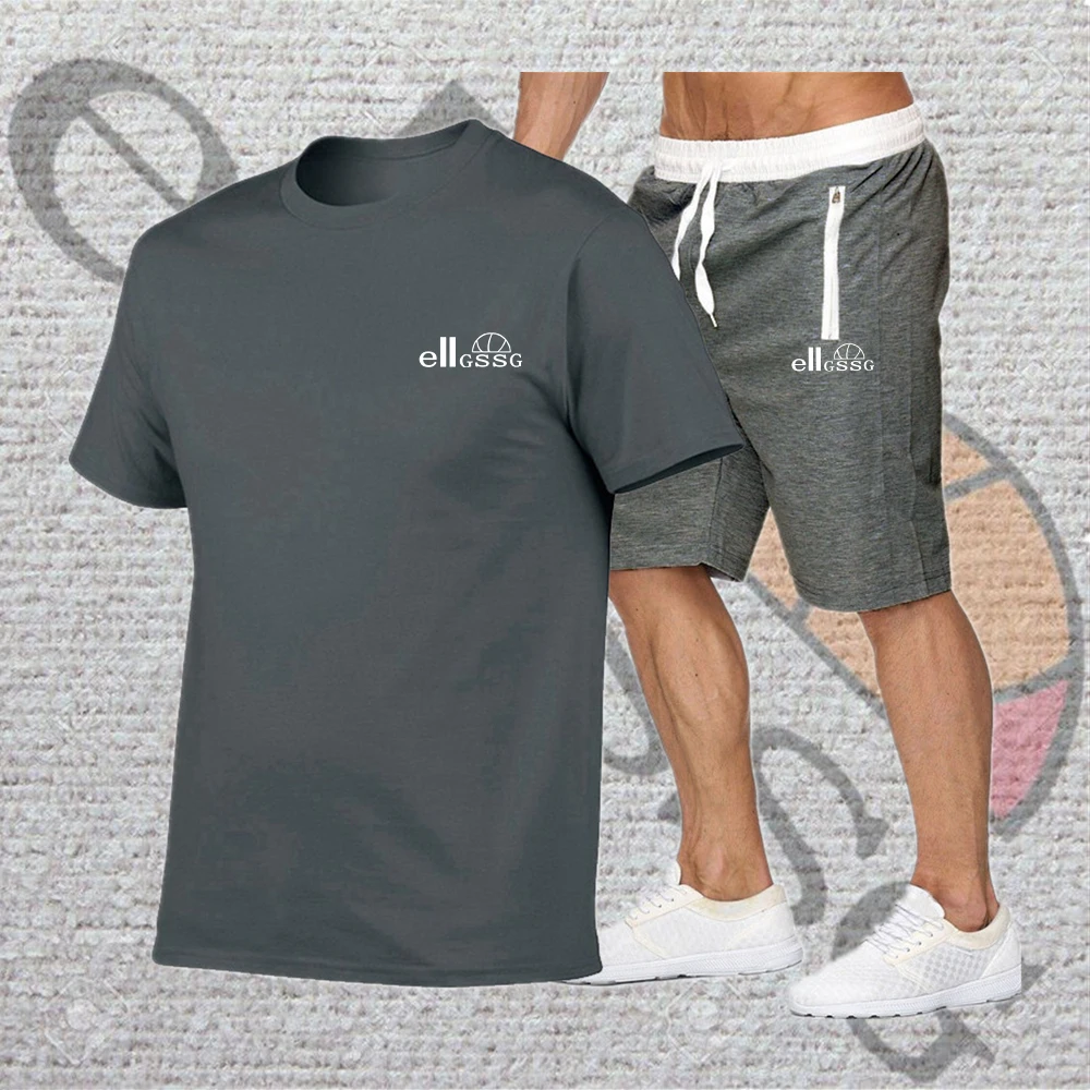 

Brand eiigssg sportswear, short-sleeved suits, T-shirts and pants, running and training clothes, fashion