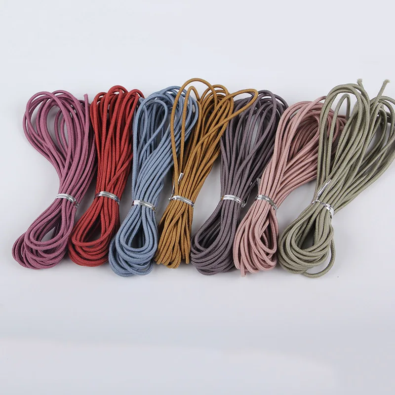 5 м/рулон Цветной пересекающиеся гранулы высокой упругой резинкой Сделай Сам DIY