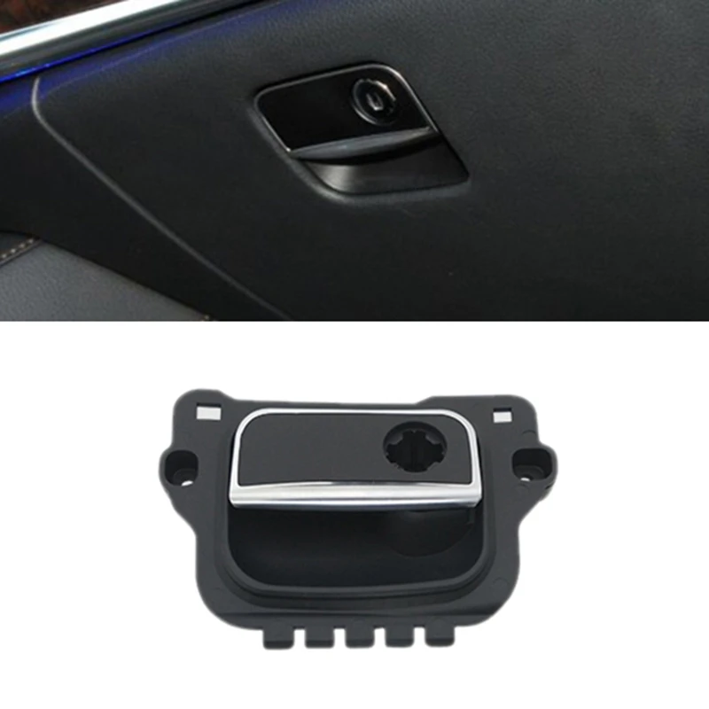 

Car Glove Box Lid Handle Open/Lock Puller Glove Boxs Toolbox Pull Cover for Mercedes Benz W222 S-Class 2014-2020