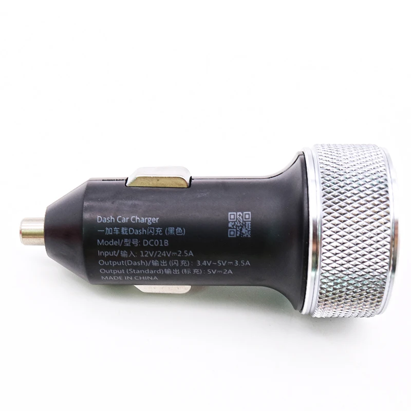 Автомобильное зарядное устройство OnePlus 7 Pro для быстрой зарядки 5 В 3 А One Plus 6T 5T 1 +