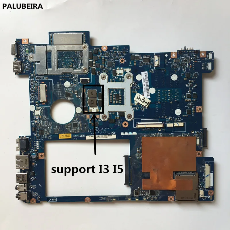 Материнская плата PALUBEIRA Y570 подходит для lenovo материнская ноутбука поддерживает