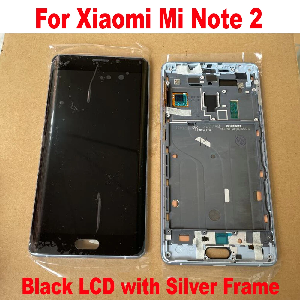 100% Оригинальный Лучший AMOLED ЖК-дисплей для Xiaomi Mi Note 2 стеклянный датчик Сенсорная