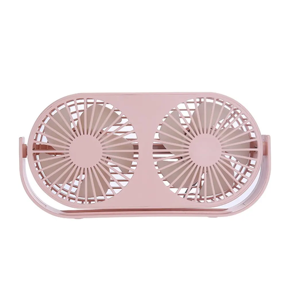 Практичный Настольный вентилятор с двойной головкой креативный