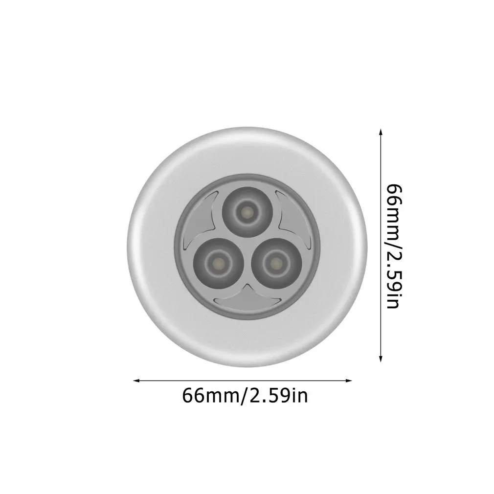 Лампа Stick Pat 3 светодиода Сенсорная лампа Потолочный Настенный/кухонный