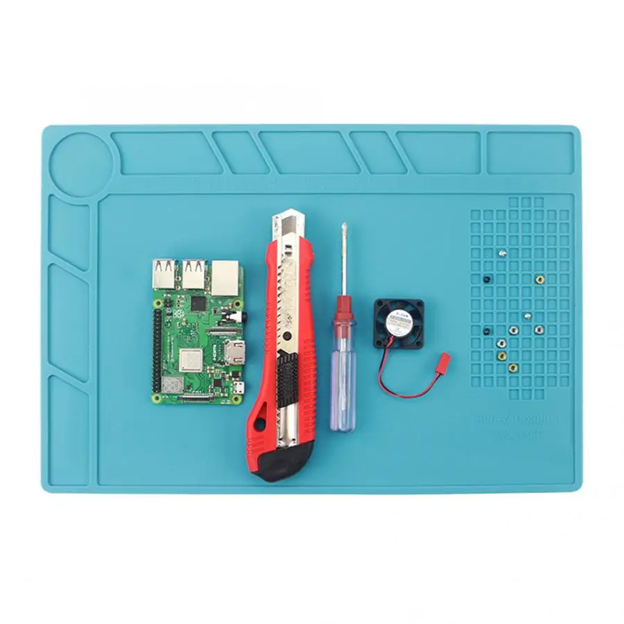 Антистатический паяльный коврик 500 градусов Цельсия для ремонта часов