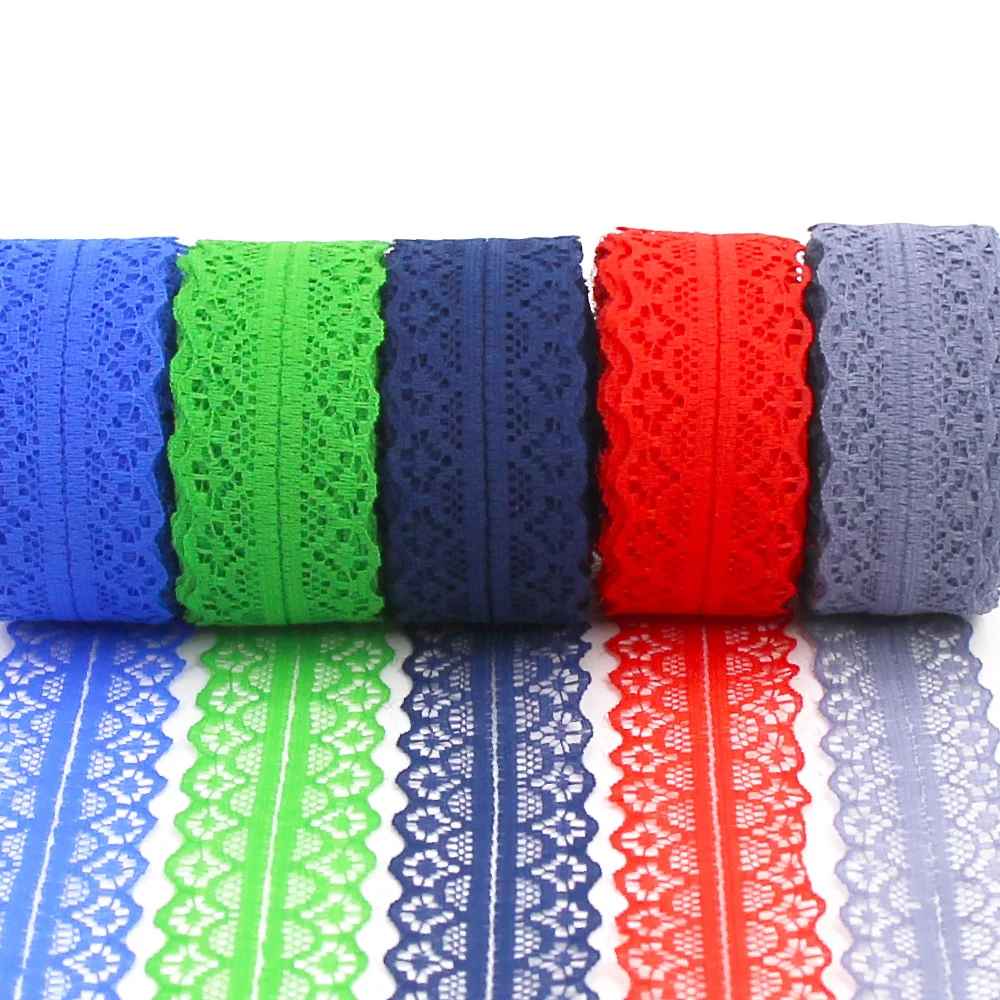 10 м/кружево в рулоне лента 28 мм широкая Ткань 16 цветов вышивка кружево отделка для