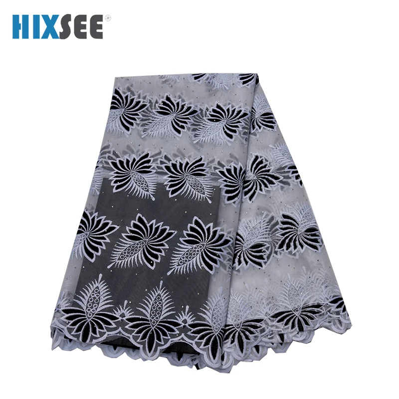 Красное вино африканская кружевная ткань 2020 вышитые нигерийские кружева Высокое