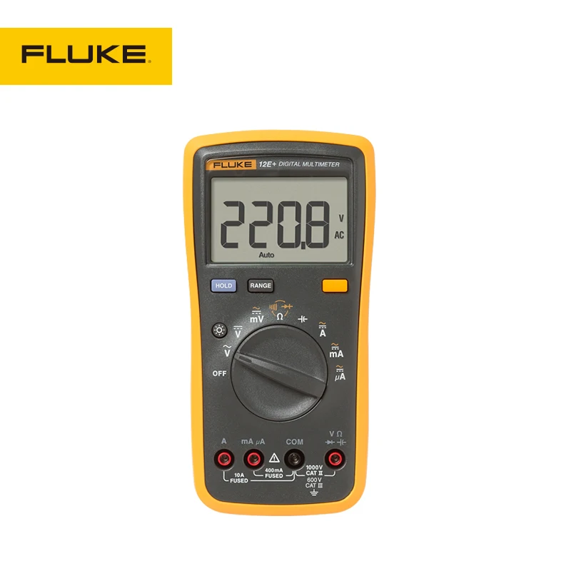Мультиметр Fluke 15B +/Fluke 17B 18B +/Fluke12E + цифровой мультиметр DMM AC/DC/R/C проверка напряжения