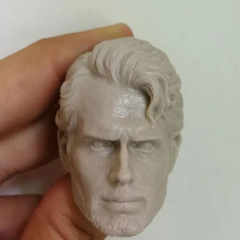 Пустые масштаб 1/6 Генри кавилл Кларк Кент голова Неокрашенная подходит для