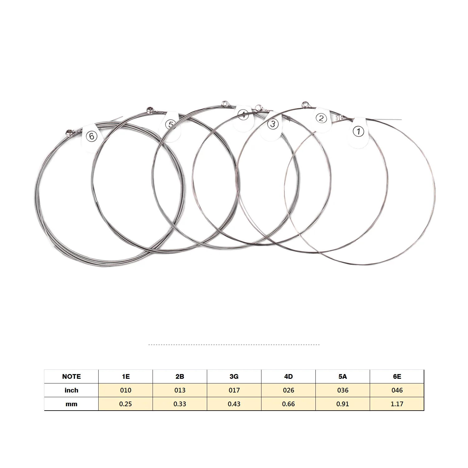Электрогитары струны Шестигранная проволока из сплава с никелевой обмоткой